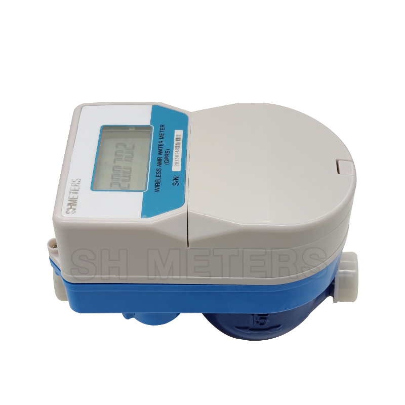GPRS water meter brass body water meter 2g signal transmite wireless remote reading water meter