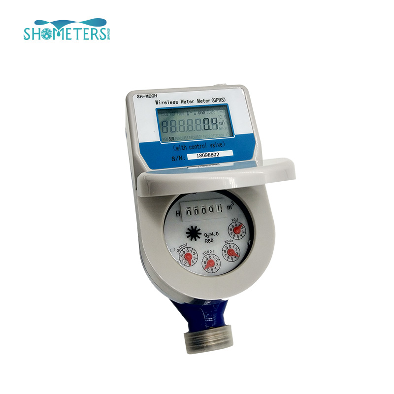 Compteur d'eau intelligent GPRS série de compteurs d'eau à vis