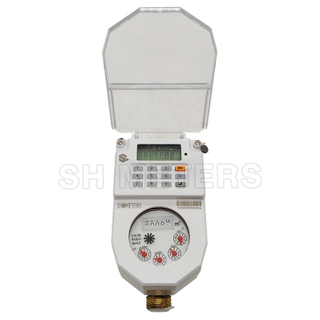 small size sts prepaid water meters digital water meter for household