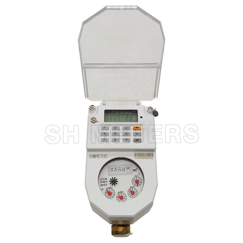 STS Prepaid Water Meter Pulse Read Display