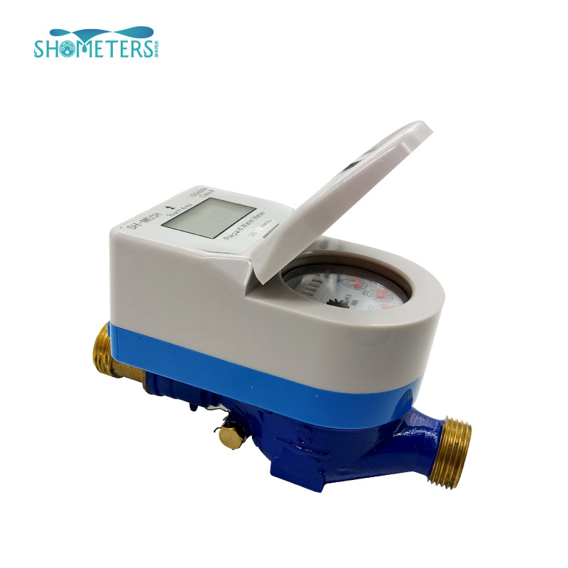DN25mm digital AMR prepaid Water Meter 