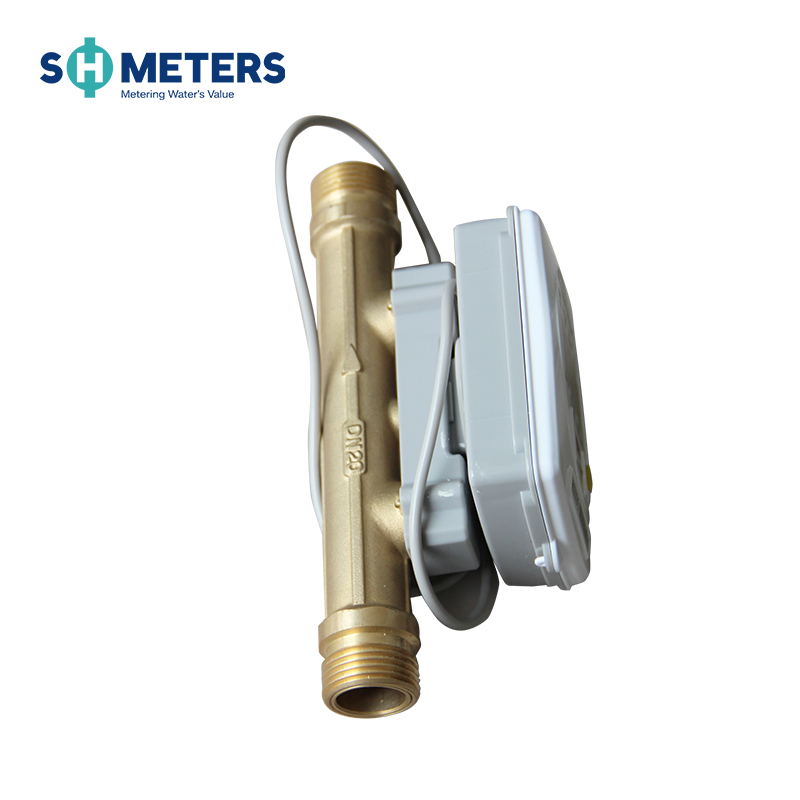 Compteur D'eau à Ultrasons Ménage Compteur D'eau de Petit Diamètre DN15-DN40