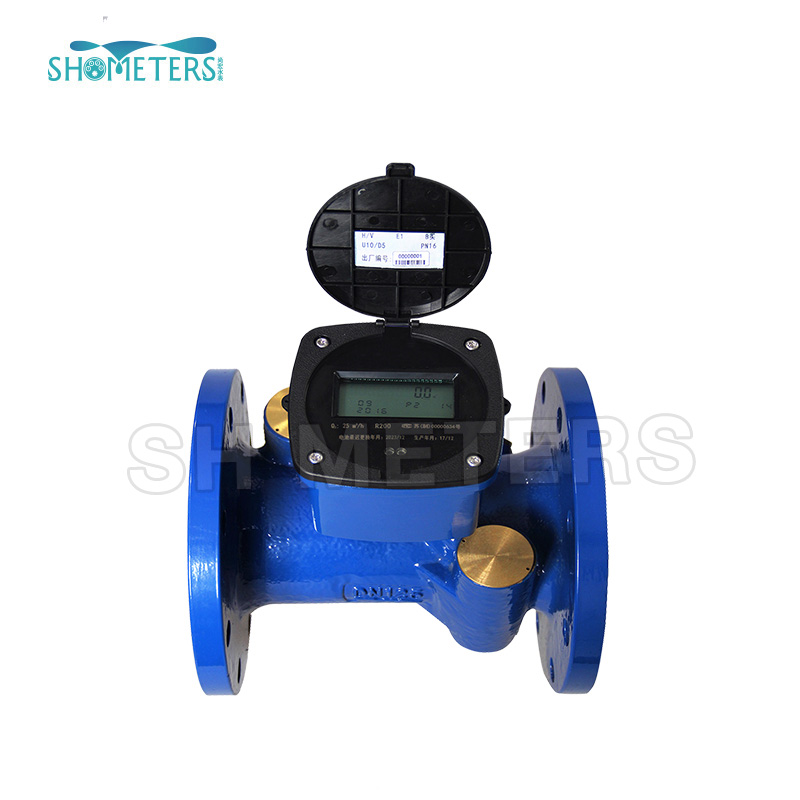 Cast Iron Ultrasonic Water Meter Reed Switch Remote Reading